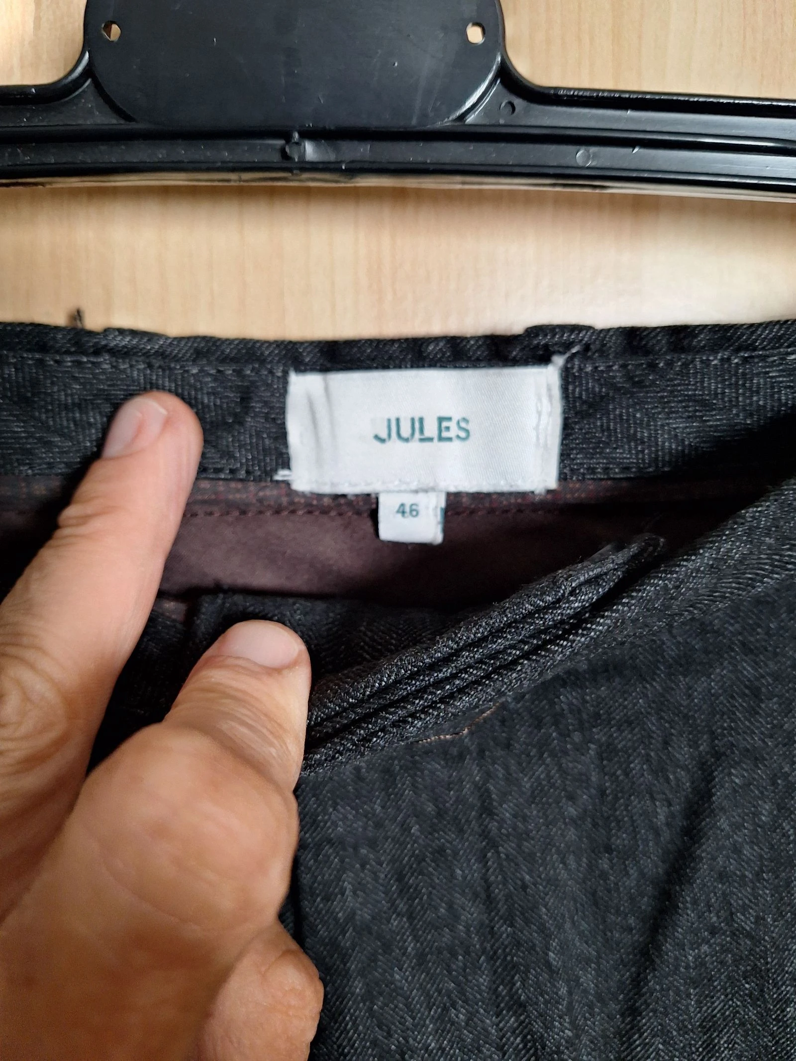 calça social Jules cinza antracita terno chique 46 – photo 4
